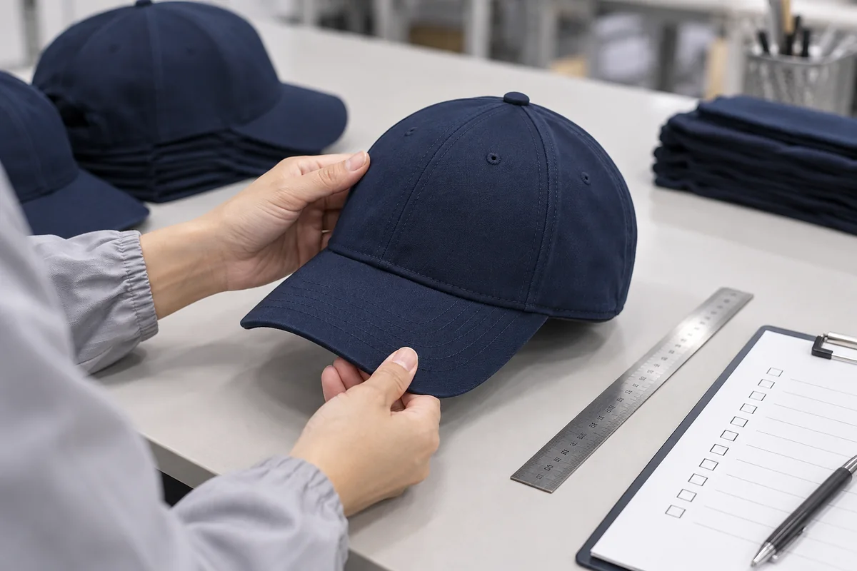 Representative cap inspection checkpoints